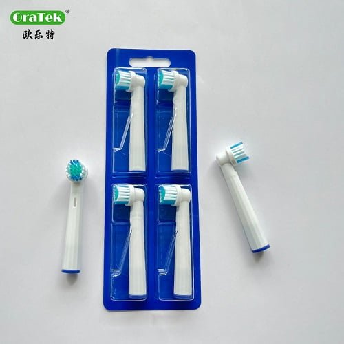 Replacement brush head | Compatible with Oral-b | Material: PP+POM+ABS+Nylon | Age group: Adults | GT-EB17S