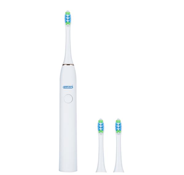 Sonic Electric Toothbrush | with 2 oral hygiene care brush heads | rechargeable - GT1106D