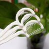 dual strings UHMWPE floss pick | HIPS handle | 75 pcs per zipper bag | GT0660D
