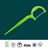 dual strings UHMWPE floss pick | HIPS handle | 75 pcs per zipper bag | GT0660D