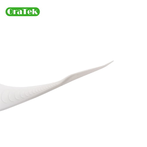 tight teeth gap floss pick | Y shape | PTFE thread | PS handle | 75 picks per kraft paper bag | GT0509D