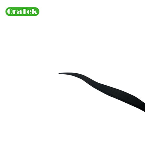 bamboo charcoal (antimicrobial) infused dental floss pick | with toothpick at the end other of the handle | 150 picks per bag | GT0513D