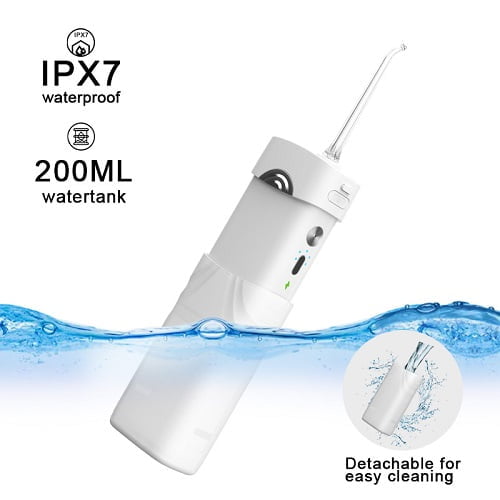 water flosser | 200ml large tank | rechargeable – USB to Type C charging port | 5 modes | GTMS-16